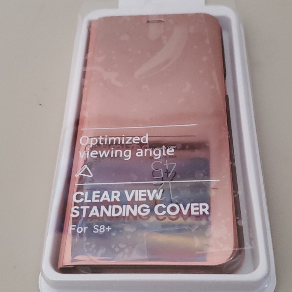 Samsung Galaxy S8 + wallet case cover new